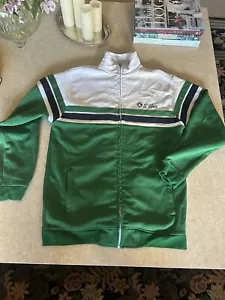 Vintage G Unit Zip up Jacket Logo Green White Mens L - Picture 1 of 7