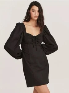 NWT Charlie Holiday Andrea Mini Dress In Black Size 10/XL MSRP $105 - Picture 1 of 10