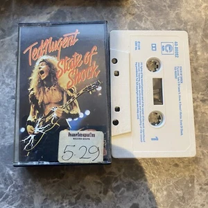TED NUGENT State of Shock Cassette Tape 1979 - Picture 1 of 2