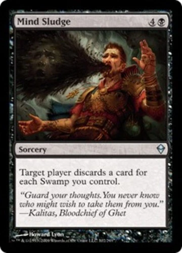 4 Mind Sludge ~ Near Mint Zendikar 4x x4 Playset MTG Magic Black Card UltimateMT - Image 1 of 1