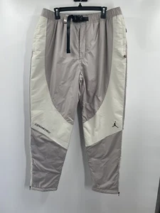 Pantalones Jordan 23 Engineered XL para Hombres Gris Beige Tejido DC9658-033 Nuevos - Imagen 1 de 10