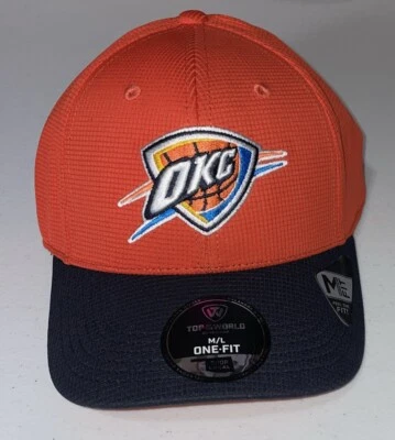 Gorra TOW Top of the World Oklahoma City Thunder OKC M/L One-Fit naranja/azul marino Foto 1 de 4