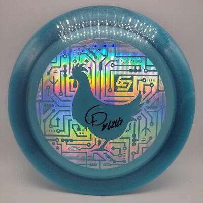 Discraft Chris Dickerson Z Metallic Force w/ Signature Blue/Silver Holo 173-4g - Image 1 of 3