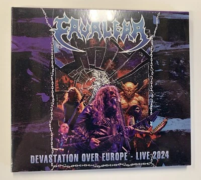 Cavalera - Devastation Over Europe - Live 2024 CD Limited Edition Europe Import - Image 1 of 4