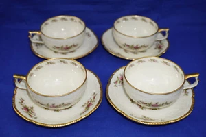 Rosenthal Pastorale Sanssouci (4) juegos de tazas y platillos (S32) - Imagen 1 de 10
