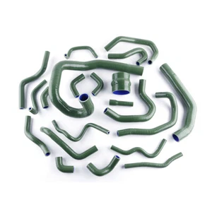 For TOYOTA SUPRA MA70 MK3 7MGTE Turbo 3.0L SILICONE ANCILARRY Hose Dark Green - Picture 1 of 7
