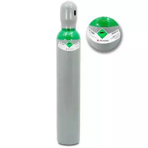 Bottiglia Gas Puro Argon 5.0 (100%) 8 Litri Gas Saldato TIG TIG Legalizzazione 1,7m3 - Foto 1 di 6