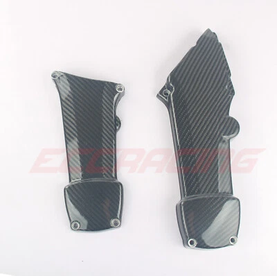 Fundas de cinturón de fibra de carbono + fibra de vidrio para Ducati Pantah 500 600 650 Foto 1 de 2