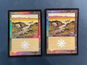 MTG 2X FOIL MERCADIAN MASQUES PLAINS MAGIC THE GATHERING BASIC LAND #331 ENGL... - Bild 1 von 6