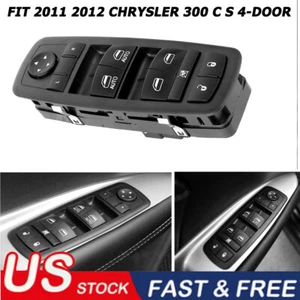 New Master Power Window Control Switch For 2011 2012 Chrysler 300 C S 4-Door - Picture 1 of 10