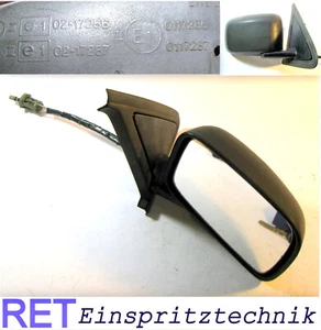 Aussenspiegel rechts verstellbar Bowdenzug VW Golf 2 Typ 19E original - Picture 1 of 4