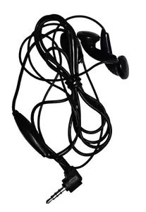 Black 3.5mm Headphones / Earphones for Huawei HTC LG Moto iPhone LG Samsung Sony - Picture 1 of 5