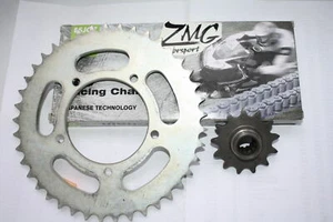 Chain Set Chain Ritze Sprocket Unilly Unilli CX50 CX100 Cx Quad - Picture 1 of 1