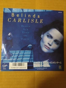 Japanese press 7" BELINDA CARLISLE HEAVEN IS A PLACE ON EARTH / WE CAN CHANGE - Picture 1 of 8