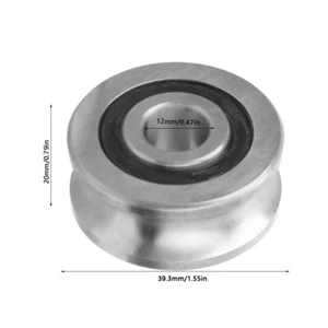 High Carbon Chrome Track Bearing For Smooth Support 12 X 39.3 X 20mm BEL - Picture 1 of 9