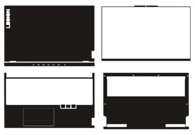 Carbon Vinyl Sticker Skin Decals Cover for Lenovo Legion 7 (16, Gen 6) 16" 2021 - Image 1 of 4