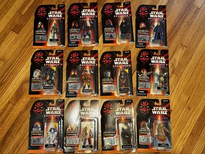 Star Wars Episodio 1 - Colección 2 Hasbro Lote De 12 CON Caja De Envío ¡¡RARO!!! Foto 1 de 4