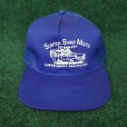 Vintage Blue Trucker Hat Cap Swap Meets Snapback Fairgrounds Hipster Retro 80s
