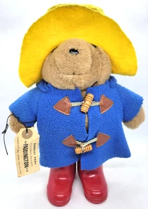 Oso Paddington Peluche por Eden Botas Abrigo Azul Sombrero Amarillo 1975 - DE COLECCIÓN - Imagen 1 de 20