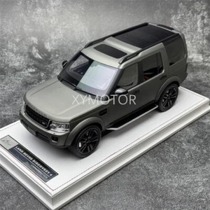 IVY Merit 1/18 Land Rover Discovery 4 pressofuso modellino auto display nero/grigio/blu - Foto 1 di 22