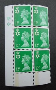 GB Regional Northern Ireland QUESTA 12p Cylinder Block Plate 1. 1 SGNI35 UM - Picture 1 of 1