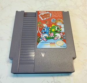 NES Bubble Bobble | Nintendo Vintage Videospielkassette | gereinigt & getestet - Bild 1 von 7