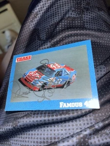 Richard Petty Signed Traks Card - Picture 1 of 1