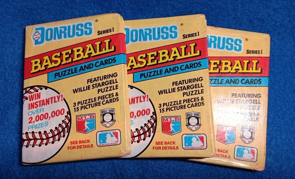 1991 Donruss Series 1 Baseball Cards 1 Wax PACK From Wax Box 15 Cards