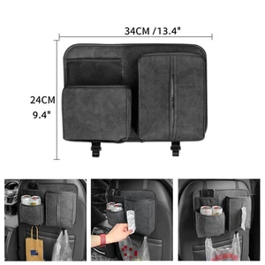 Car Universal Back Seat Travel Cooler Storage Bag Hanger Organizer Holder Trim - Picture 1 of 12