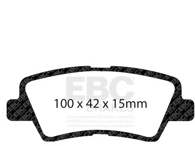 Juego Pastillas Freno Traseras Para Kia Niro 2017-2024 2018 2019 2020 2021 2022 2023 KW385XF Foto 1 de 4