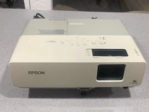 Epson Powerlite 83+ 3LCD 2200 ANSI Lumens Projector W/2621 Used Lamp hours - Picture 1 of 4