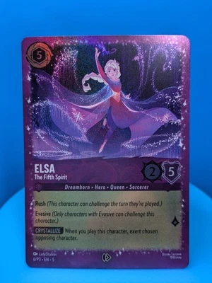 Elsa The Fifth Spirit Glimmer Foil Disney Lorcana - Image 1 of 3