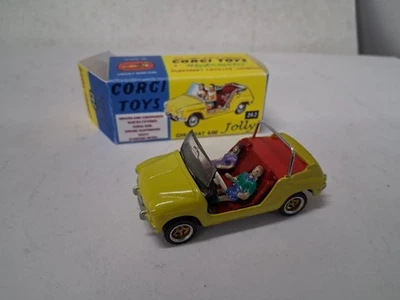 Corgi 242 Code 3 restored Fiat Jolly in a free reproduction box - Image 1 of 4