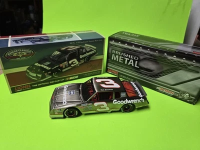 Dale Earnhardt 1/24 1989 Monte Carlo metal cepillado #3 Goodwrench 1 de 189 raro Foto 1 de 4