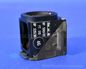 Juego de filtros Zeiss 46 cubo de filtro dicroico para microscopio de fluorescencia BP 500/20 - Imagen 1 de 1