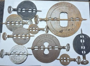 9 ammortizzatori reversibili vintage Griswold  - Foto 1 di 8