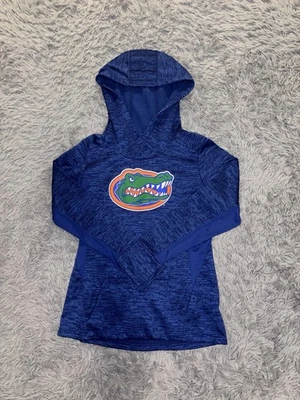 Sudadera con capucha suéter jaspeado azul fanáticos de Florida Gators para hombre grande de fútbol usado en excelente estado Foto 1 de 4