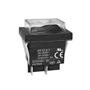 Safe Push Button switches 4 Pin Switches with Waterproof Enclosure for Equipment - Picture 1 of 8