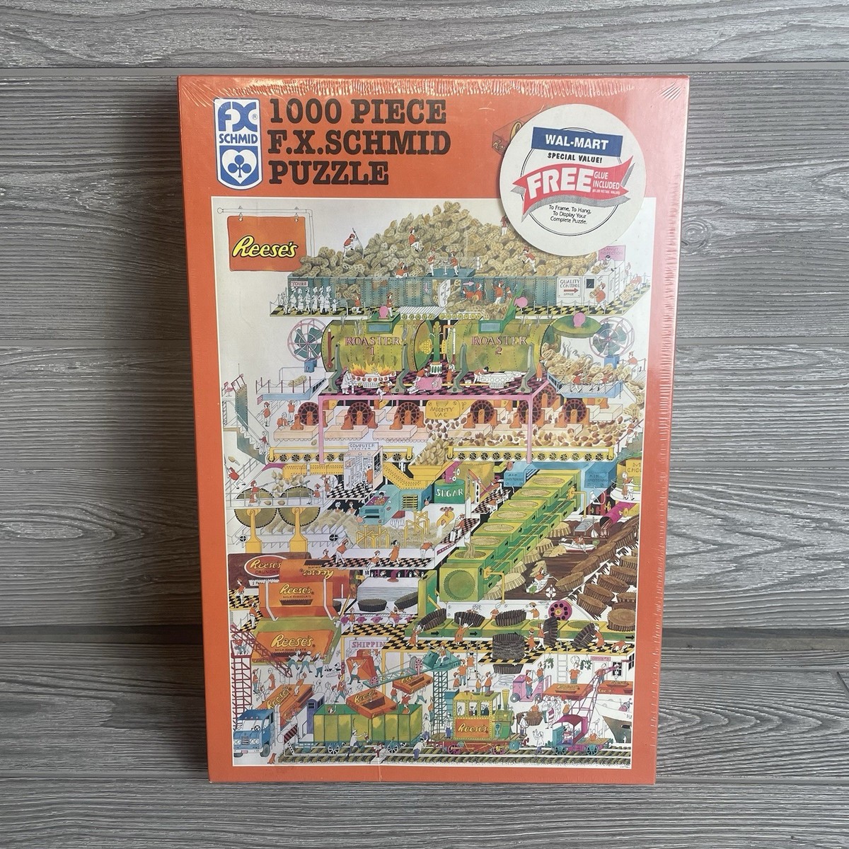 SCHMID  パズル NEW FX Schmid Puzzle Christmas Santa 160 Pc . Last Toy, Age