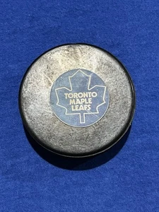 Vintage 1970’s Toronto Maple Leafs Viceroy Game Hockey Puck - Picture 1 of 4
