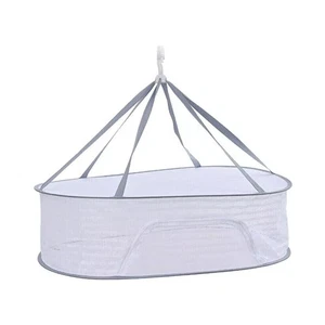 Foldable Drying Net Herb Dryer Mesh Vegetable Food Fish Hanging Drying Rack . - Picture 1 of 20