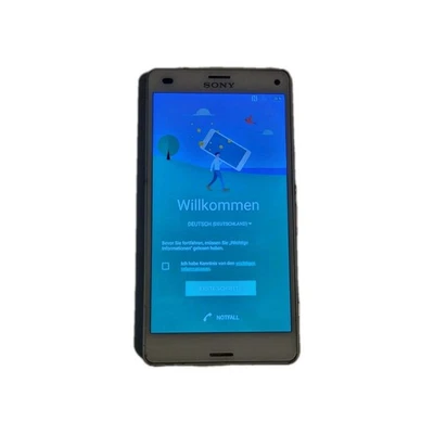 Sony  Xperia Z3 Compact D5803 - 16GB - Weiß (Ohne Simlock) Smartphone - Bild 1 von 2