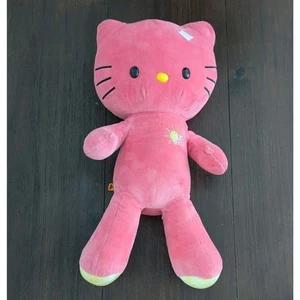 Build A Bear Hello Kitty Sunshine Sanrio Coral Pink 19" Plush RETIRED - Picture 1 of 4