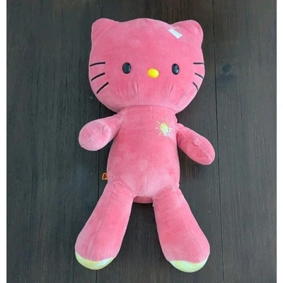 Build A Bear Hello Kitty Sunshine Sanrio Coral Pink 19" Plush RETIRED - Image 1 of 4