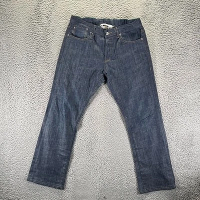 Five Four Jeans para hombre 33x29 Azul recto Stretch Mark Mcnairy Dark Wash Foto 1 de 4