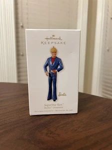 Hallmark Keepsake SuperStar Ken 2010 Jumpsuit Barbie Christmas Holiday Ornament - Picture 1 of 12