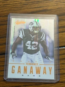 Terrance Ganaway 290/399 2012 Absolute Rookie Rc #187 Jets - Bild 1 von 2