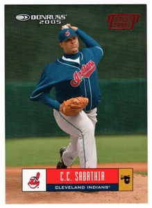 C.C. Sabathia 153/200 - Cleveland - Proof (Baseball) - 2005 Donruss # 159 Mint - Picture 1 of 1