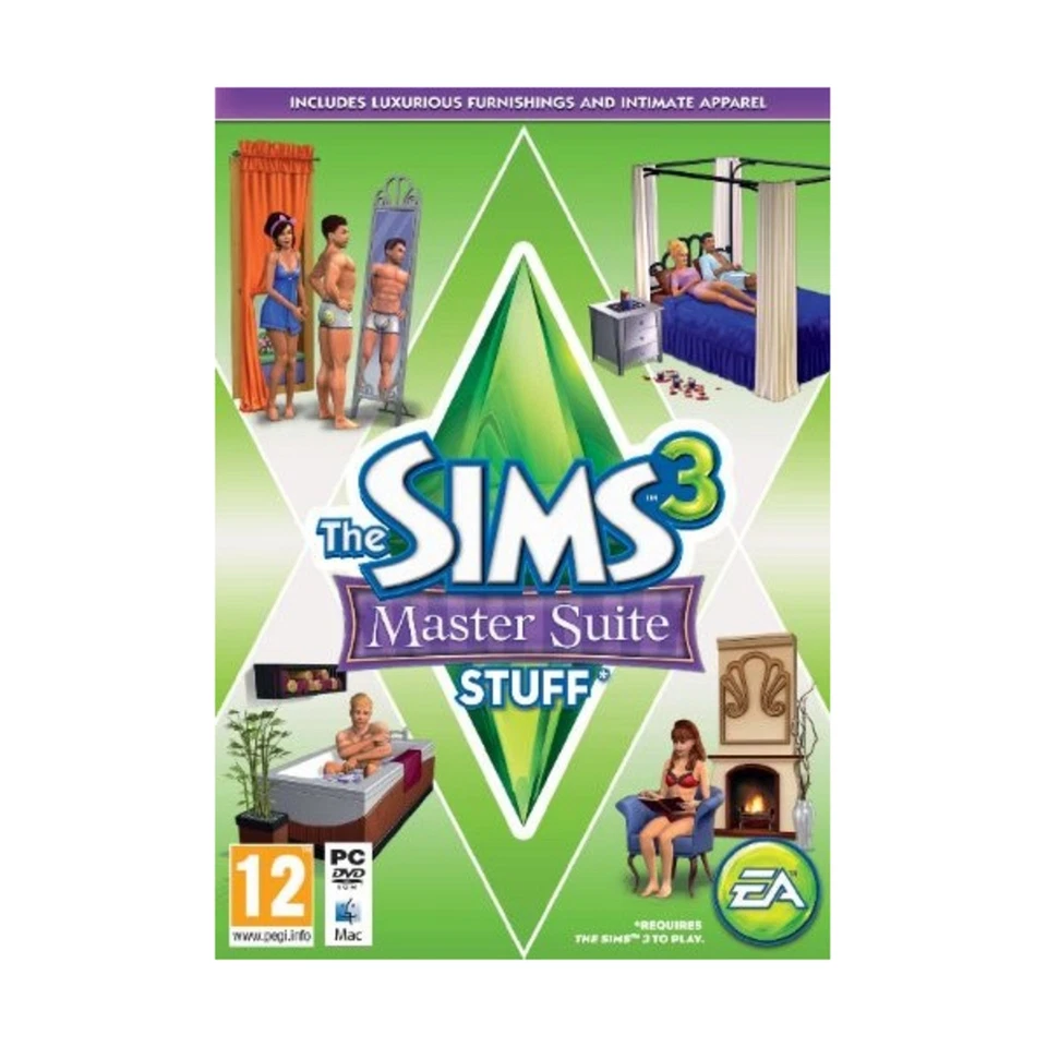 EA Computer Game Sims 3 - Master Suite Stuff EX/NM - Image 1 of 1