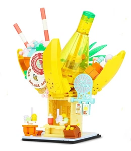 Banana Cabin Eisdiele Bausteine Set | General Jim's Toys & Bricks | - Bild 1 von 8